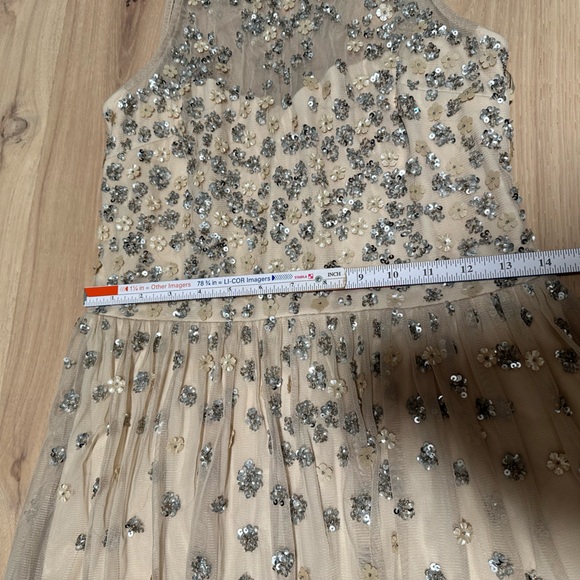 Anthropologie x BHLDN Ginny Embellished Wedding Dress | Size 4 - Picture 5 of 14